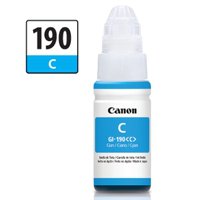 BOTELLA DE TINTA CANON GI-190 CYAN,RENDIMIENTO 7,000 PAGINAS,COMPATIBLE G1100,G2100,G3100,G4100 BOTELLA DE TINTA CANON GI-190 CYAN,RENDIMIENTO 7,000 PAGINAS,COMPATIBLE G1100,G2100,G3100,G4100